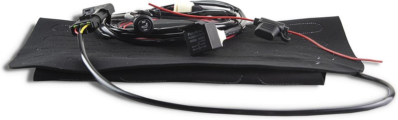 Quad Logic Heated Seat Warmer Pad Kit – Universal 12V ATV Seat Heater – Fits Polaris, Can-Am, Yamaha, Arctic Cat, Kawasaki, CFMoto, Suzuki, KYMCO – Dual Heat Settings - Image 2